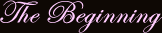 The Beginning title