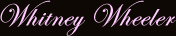 Whitney Wheeler title